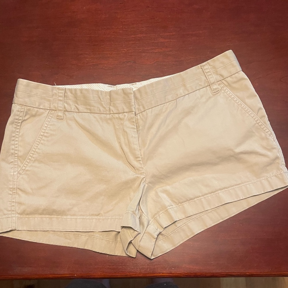 J Crew shorts Broken in chino